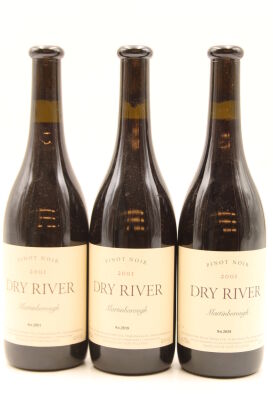 (3) 2001 Dry River Pinot Noir, Martinborough