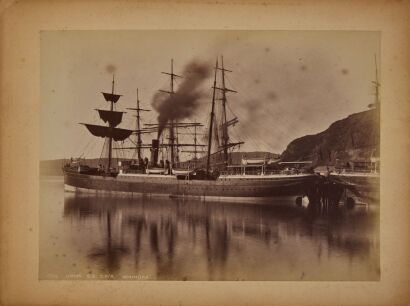 BURTON BROTHERS Union Steam Ship Company of New Zealand's Waihora