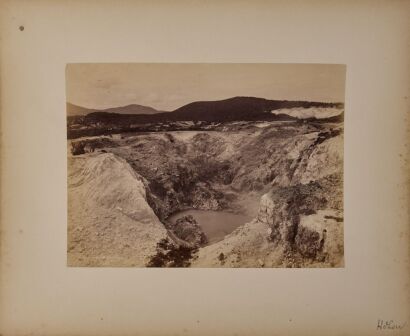 JOSIAH MARTIN Explosive Crater, Waiotapu, N.Z.