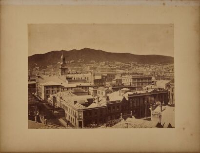 JAMES VALENTINE Wellington from Wellington Terrace, N.Z.