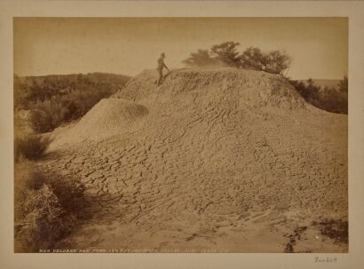 JAMES VALENTINE Mud Volcano and Porridge Pot, Waiotapu Valley