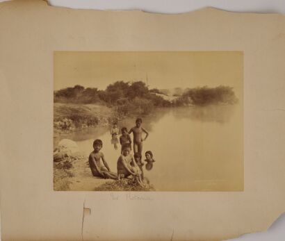JOSIAH MARTIN Māori Children Bathing