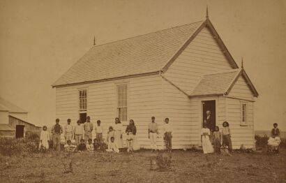 HERBERT DEVERIL School for Maori Children Near Auckland