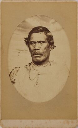 UNKNOWN PHOTOGRAPHER Wiremu Tāmihana Tarapīpipi Te Waharoa
