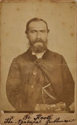 HESLOP BROTHERS Portrait of the Te Kooti Arikirangi Te Turuki