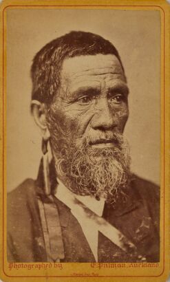 PULMAN'S PHOTOGRAPHIC STUDIO Portrait of Taurau (James Corbett)