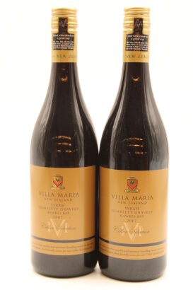 (2) 2007 Villa Maria Cellar Selection Syrah, Gimblett Gravels [BC95]