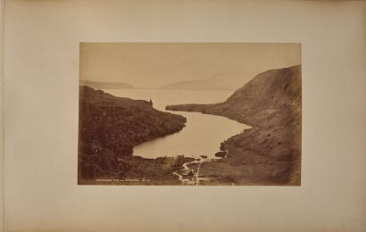 GEORGE D. VALENTINE Tarawera Lake and Mountain