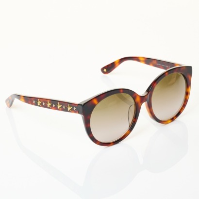 Jimmy Choo, 086HA Tortoiseshell Sunglasses with Case