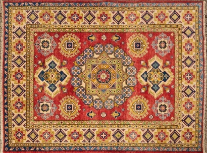 An Afghan Kazakh Rug