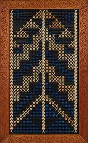 UNKNOWN ARTIST Tukutuku Panel