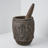 A Western Provence Large Mortar and Pestle, Solomon Islands