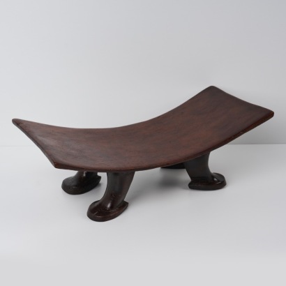 A No'oanga Chief Stool, Cook Islands