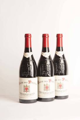 (3) 2012 Clos des Papes Chateauneuf du Pape