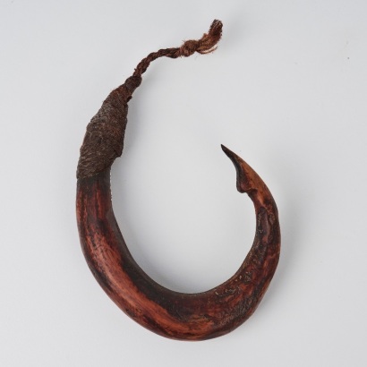 A Large Matau Fishing Hook, Aotearoa