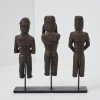 Three Wood Figures, Borneo - 2