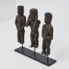 Three Wood Figures, Borneo - 3