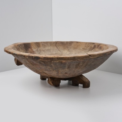 A Kava Bowl with Unusual Legs, Fiji