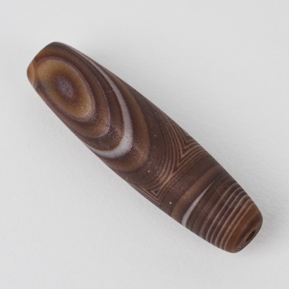 An Agate Dzi Bead, Tibet