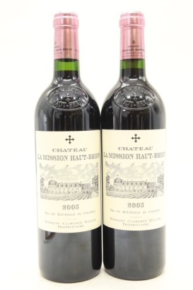 (2) 2005 Chateau La Mission Haut-Brion, Pessac-Leognan [RP100]