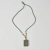A Chinese Tibetan Guge Green Tara Pendant - 3