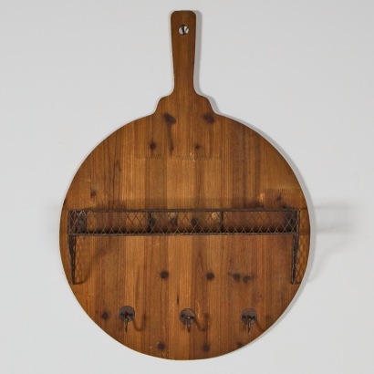 A Rustic Wall Hung Kitchen Storage Unit