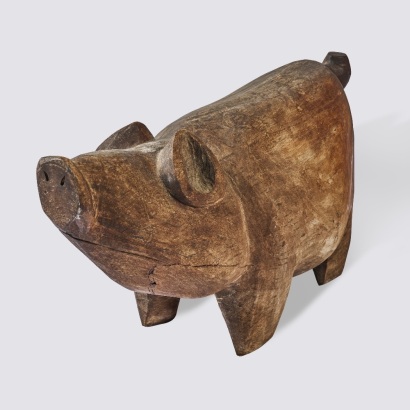 A Wood Pig, Vanuatu