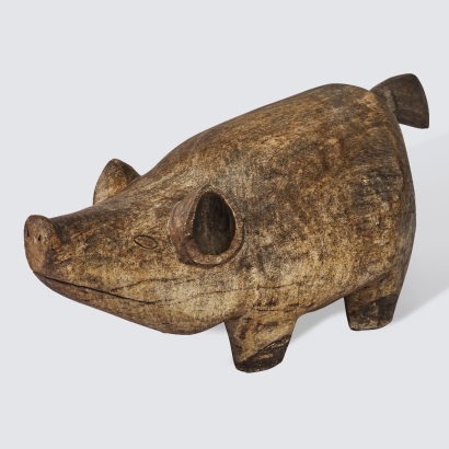 A Wood Pig, Vanuatu