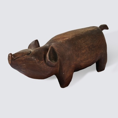 A Wood Pig, Vanuatu