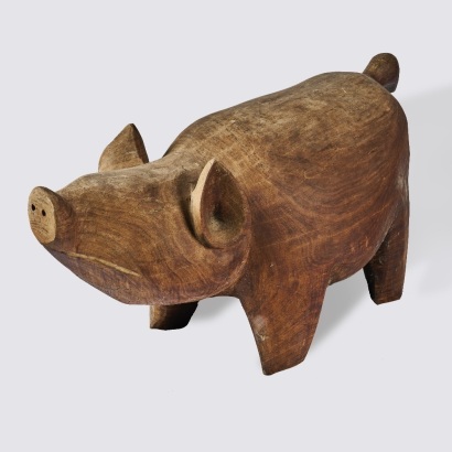 A Wood Pig, Vanuatu