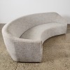 A Soren Liv Juno Josephine Curved Sofa in Moonrock - 2