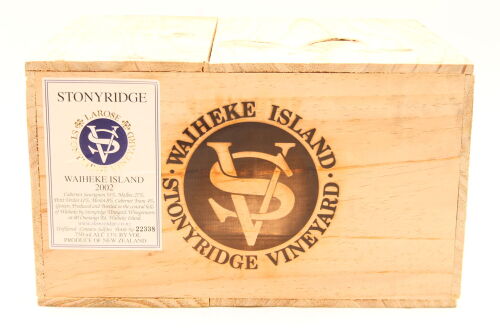 (6) 2002 Stonyridge Larose, Waiheke Island (OWC)