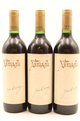 (3) 1992 Jim Barry The Armagh Shiraz, Clare Valley