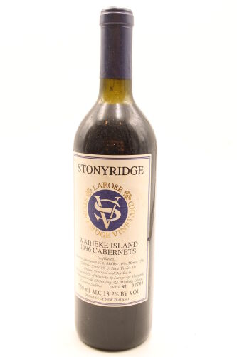 (1) 1996 Stonyridge Vineyard Larose, Waiheke [BC96] (US)