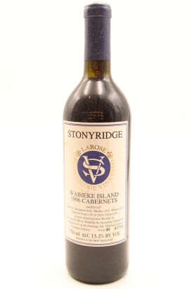 (1) 1996 Stonyridge Vineyard Larose, Waiheke [BC96] (TS)