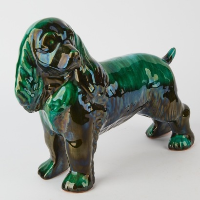 A Blue Mountain Pottery Dog