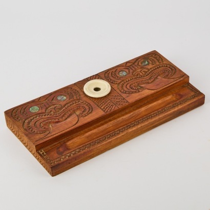 A Folk Art Inkwell