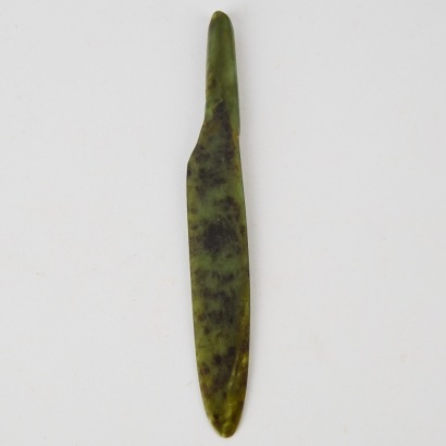 A Pounamu Butter Knife