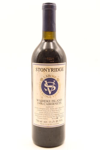 (1) 1996 Stonyridge Vineyard Larose, Waiheke [BC96]