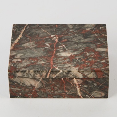 A Vintage Marble Jewellery Box Made in England