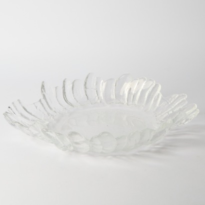A Large 1970s Christer Sjogen for Lindshammer Centrepiece Bowl