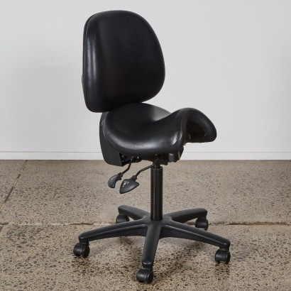 A Bambach Saddle Chair