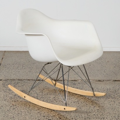 An Eames Style Rocking Chair
