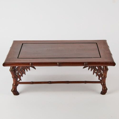 A Chinese Aged Wooden Rectangular Low Table
