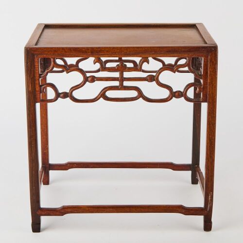 A Chinese Aged Wooden Rectangular Low Table
