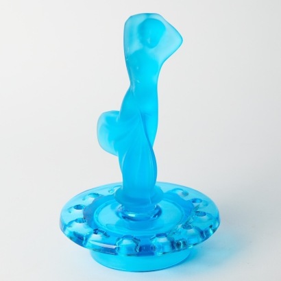 Blue Glass Figure