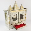 An Indian Embossed Metal Mandir Shrine Cabinet - 2
