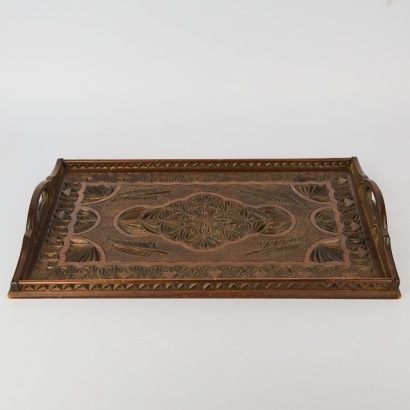 An Arts & Crafts Chipped Tray