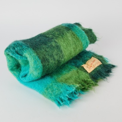 A Vintage Craig-Na-Creidhe Pure Mohair Blanket