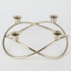 A Modern Design Stainless Steel Candle Holder